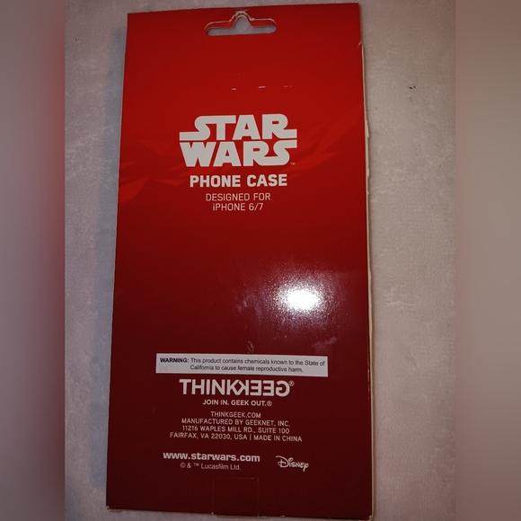 NWOT ThinkGeek Disney Star Wars Phone Case - Picture 2 of 7